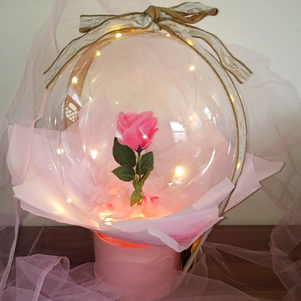 Luminous Balloons in a Box